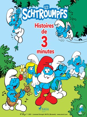cover image of Les Schtroumpfs--Histoires de 3 minutes